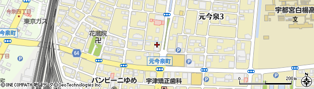朝日生命保険相互会社　宇都宮営業所周辺の地図