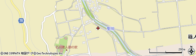 長野県長野市篠ノ井石川886周辺の地図