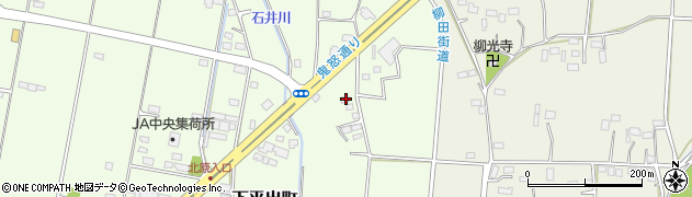 栃木県宇都宮市下平出町65周辺の地図