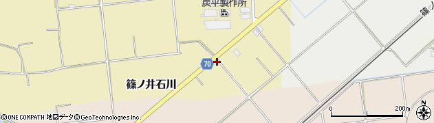 長野県長野市篠ノ井石川635周辺の地図