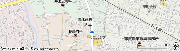 栃木県鹿沼市上野町301周辺の地図