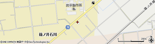 長野県長野市篠ノ井石川639周辺の地図
