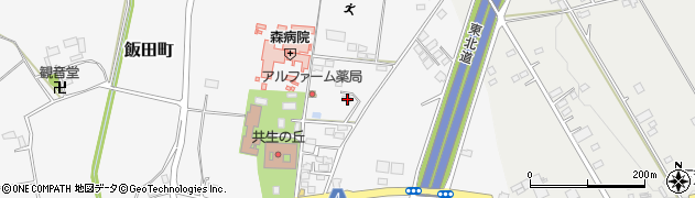 栃木県宇都宮市飯田町259周辺の地図