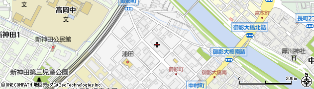 石川県金沢市御影町19周辺の地図