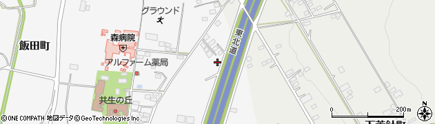 栃木県宇都宮市飯田町458周辺の地図