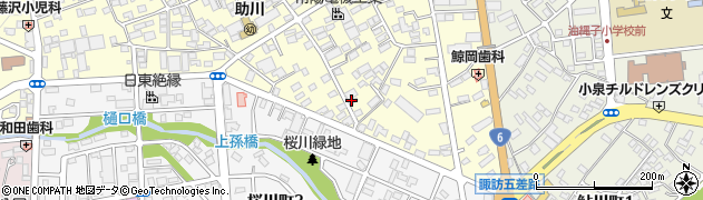 多賀燃料永山商店周辺の地図