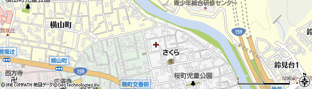 石川県金沢市桜町2周辺の地図