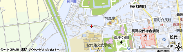 長野県長野市松代町松代殿町17周辺の地図