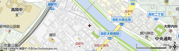 石川県金沢市御影町11周辺の地図