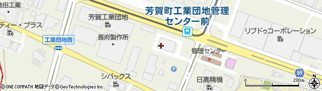 栃木県芳賀町（芳賀郡）芳賀台周辺の地図