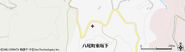 富山県富山市八尾町東坂下262周辺の地図