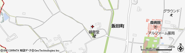 栃木県宇都宮市飯田町407周辺の地図