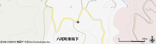 富山県富山市八尾町東坂下187周辺の地図
