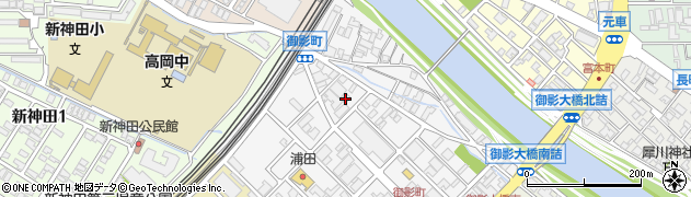 石川県金沢市御影町26周辺の地図