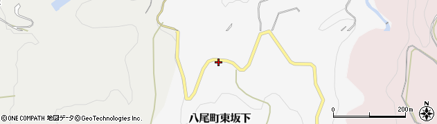 富山県富山市八尾町東坂下270周辺の地図