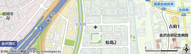 日本海ガス株式会社　金沢支社周辺の地図