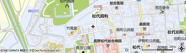 長野県長野市松代町松代殿町周辺の地図