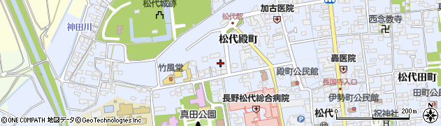 長野県長野市松代町（松代殿町）周辺の地図
