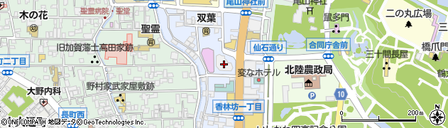 ほっこく観光　本社・ツアーセンター周辺の地図