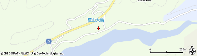 石川県金沢市荒山町（タ）周辺の地図