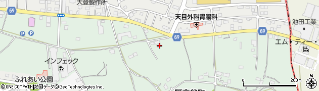 栃木県宇都宮市野高谷町1177周辺の地図
