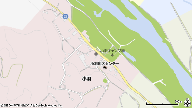 〒939-2232 富山県富山市小羽の地図