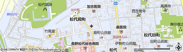 長野県長野市松代町松代殿町156周辺の地図