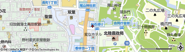 朝日不動産管理株式会社　金沢第３ビル管理事務所周辺の地図