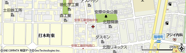 石川県金沢市打木町東341周辺の地図