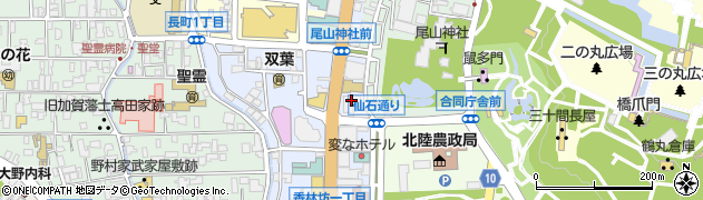 日本通信機器株式会社　金沢営業所周辺の地図