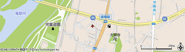 栃木県宇都宮市道場宿町1173周辺の地図