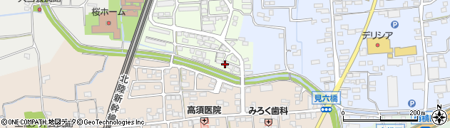 長野県長野市みこと川121周辺の地図