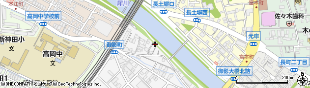 石川県金沢市御影町15周辺の地図