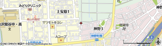 石川県金沢市南塚町128周辺の地図
