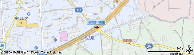 御幣川横田周辺の地図