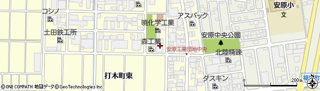 石川県金沢市打木町東1402周辺の地図