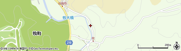 石川県金沢市牧町ル周辺の地図