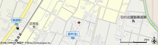 富山県南砺市田中591周辺の地図