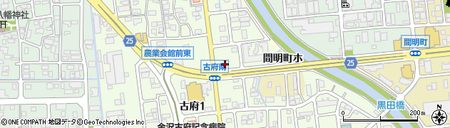 株式会社共立自動車　本社周辺の地図