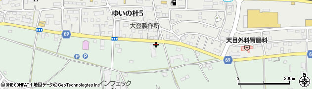 栃木県宇都宮市野高谷町288周辺の地図