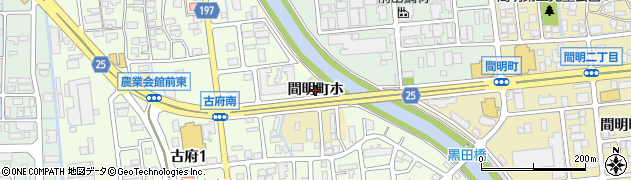 石川県金沢市間明町（ホ）周辺の地図