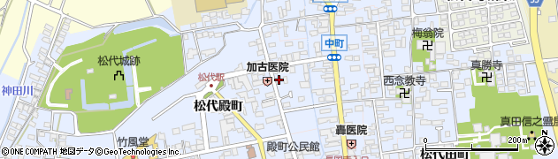 長野県長野市松代町松代殿町150周辺の地図
