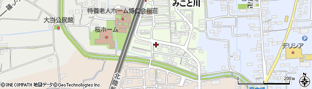 長野県長野市みこと川26周辺の地図