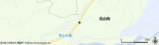 石川県金沢市荒山町（ヌ）周辺の地図
