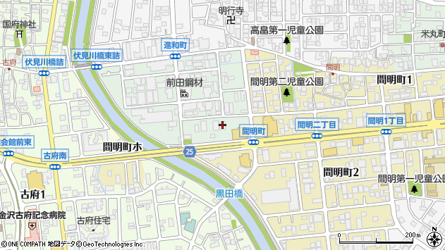 〒921-8006 石川県金沢市進和町の地図