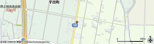 栃木県宇都宮市下平出町198周辺の地図