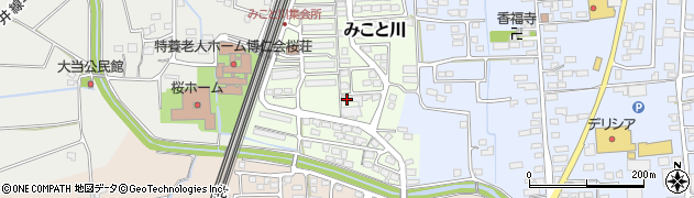 長野県長野市みこと川41周辺の地図