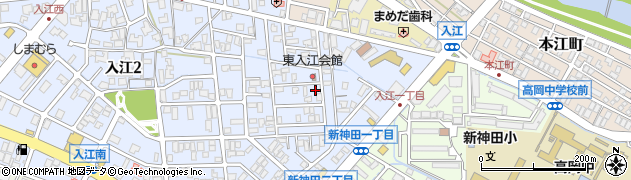 石川県金沢市入江1丁目周辺の地図