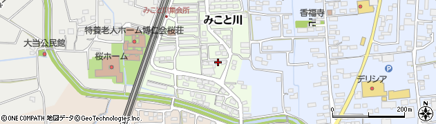長野県長野市みこと川39周辺の地図