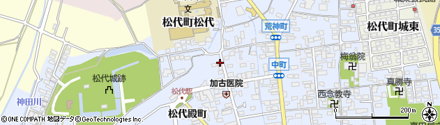長野県長野市松代町松代殿町72周辺の地図
